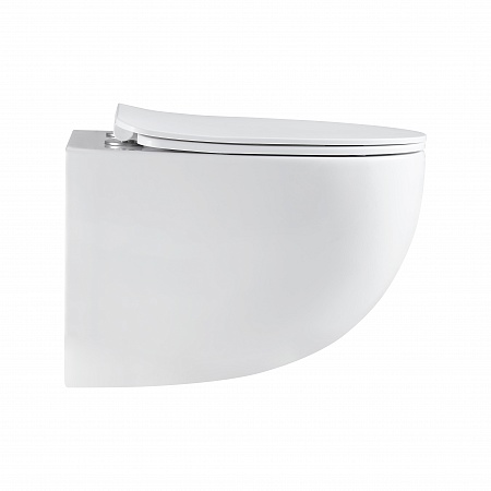 Подвесной унитаз безободковый Terminus Енисей Monolit 560х390 белый Ставрополь - фото 4